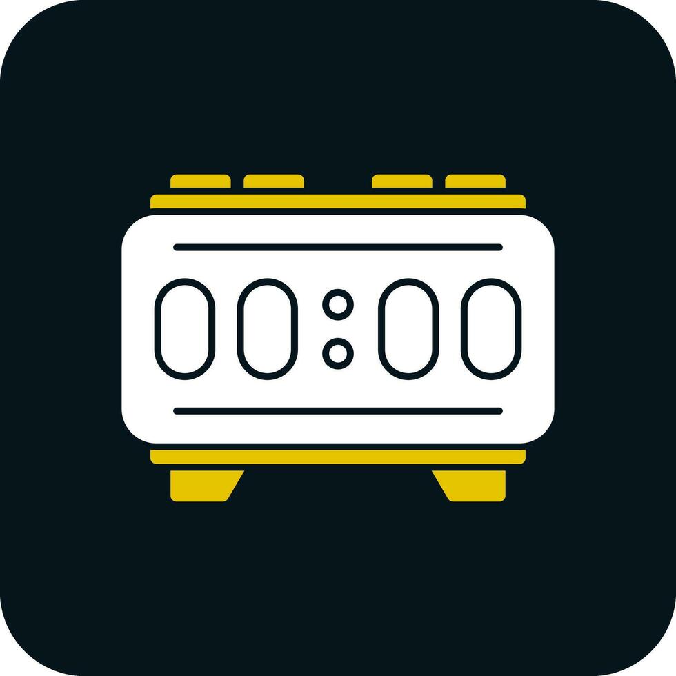 Digital Alarm Vector Icon Design