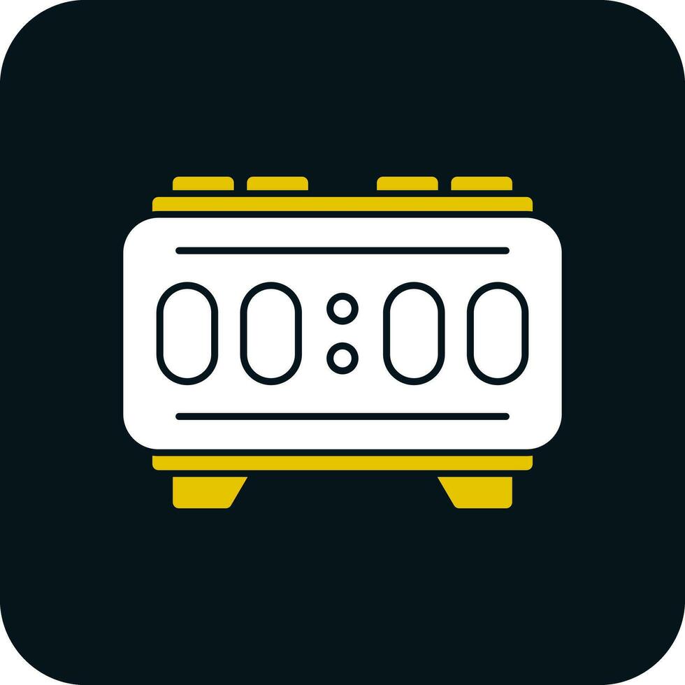 Digital Alarm Vector Icon Design