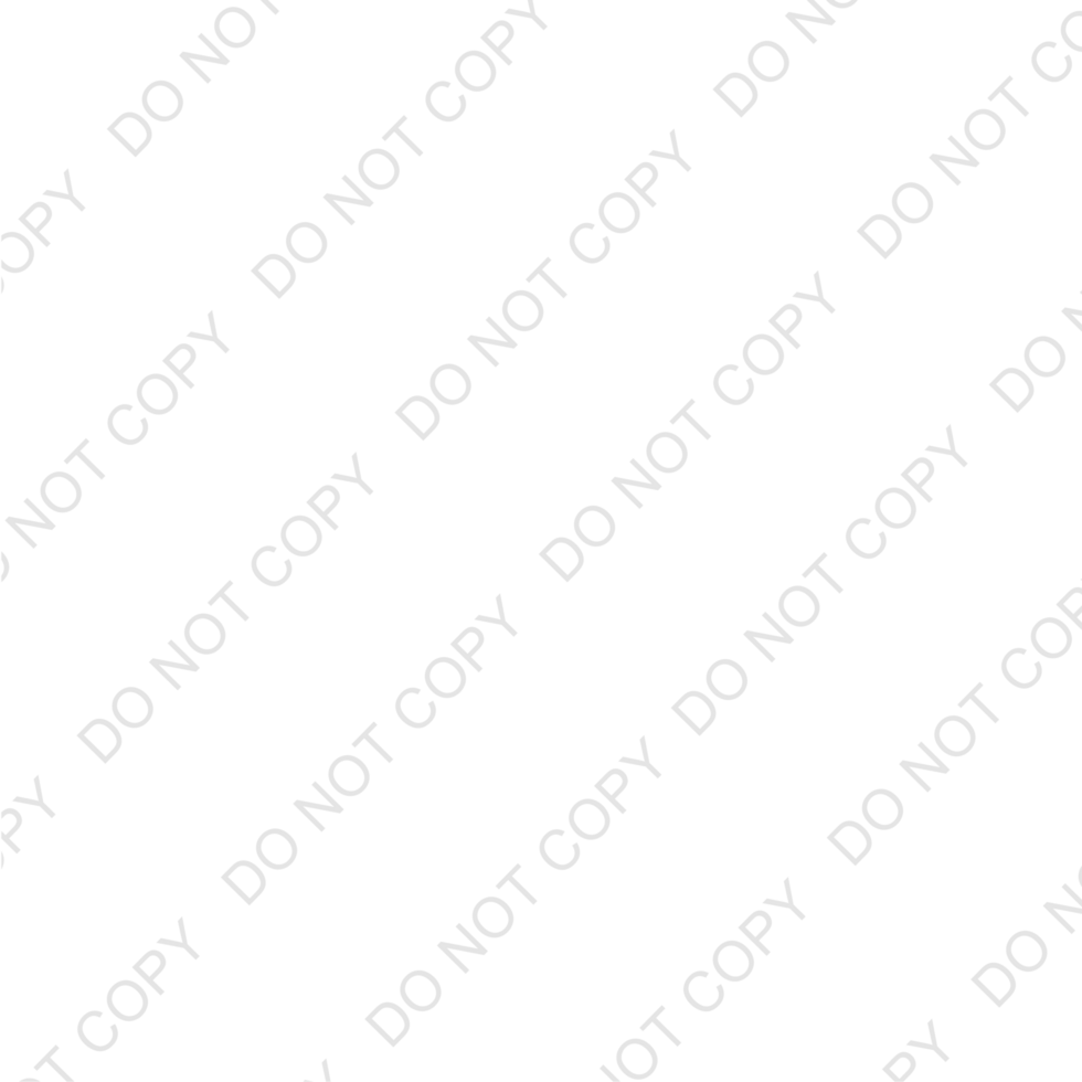 Do not Copy watermark on a Transparent Background png