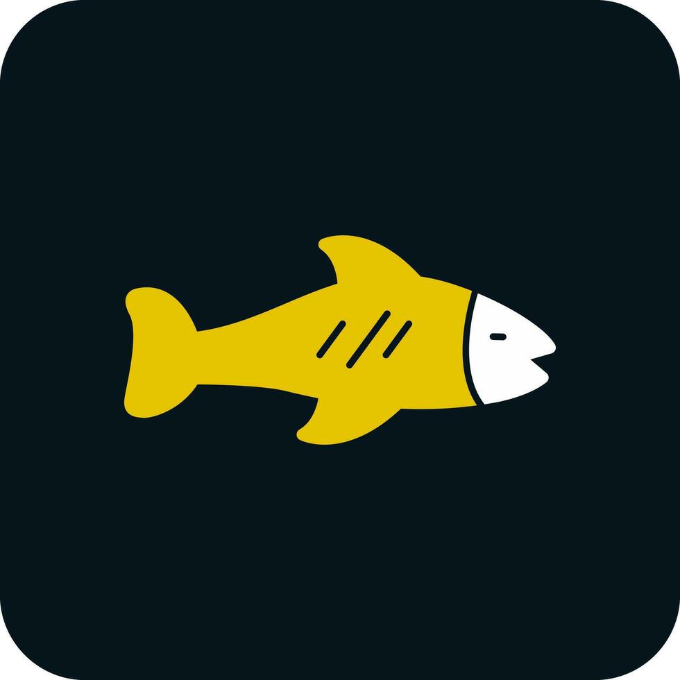 diseño de icono de vector de pescado