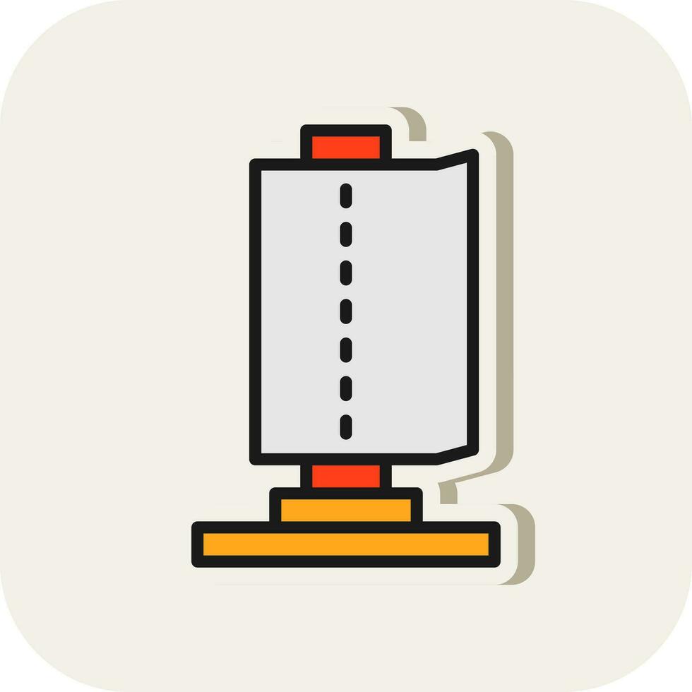 Paper Towel Vector Icon Design