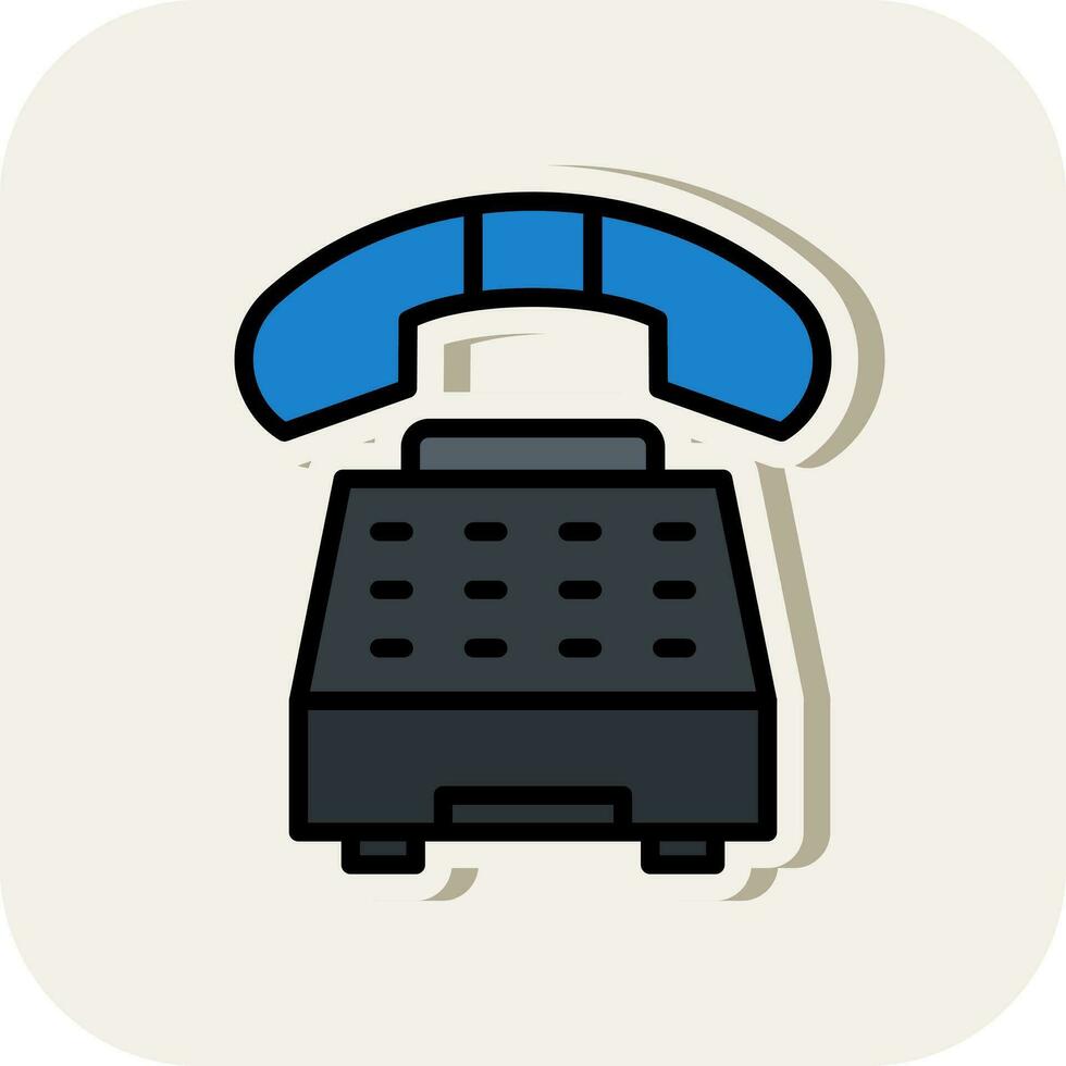 Telephone Vector Icon Design