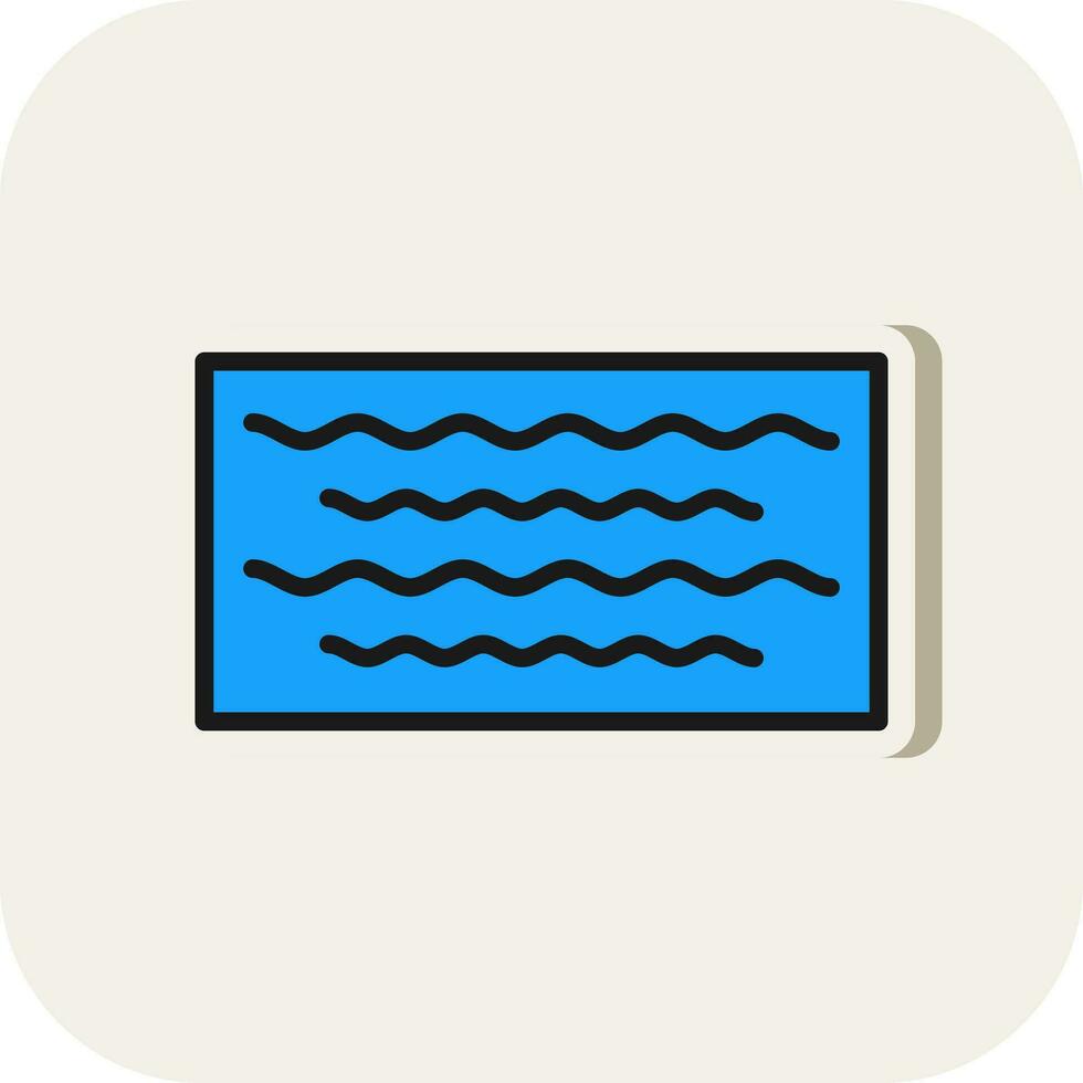 Waves Vector Icon Design