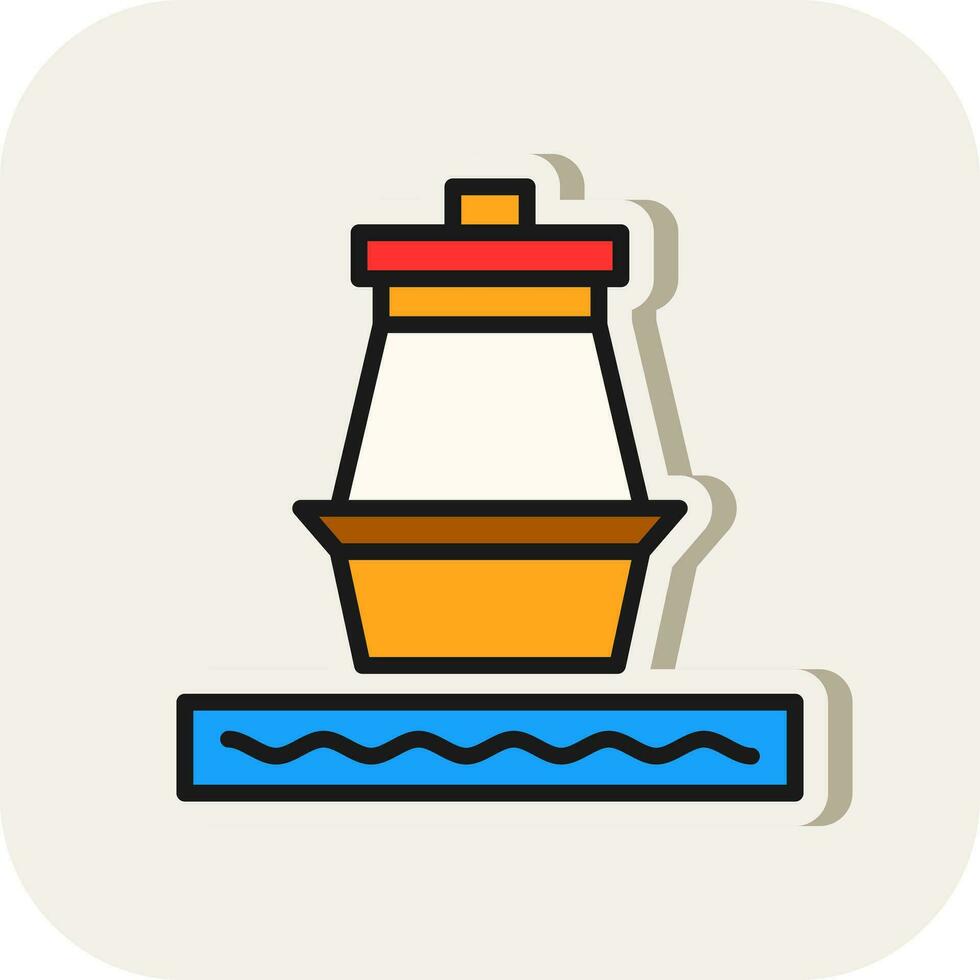 Buoy Vector Icon Design