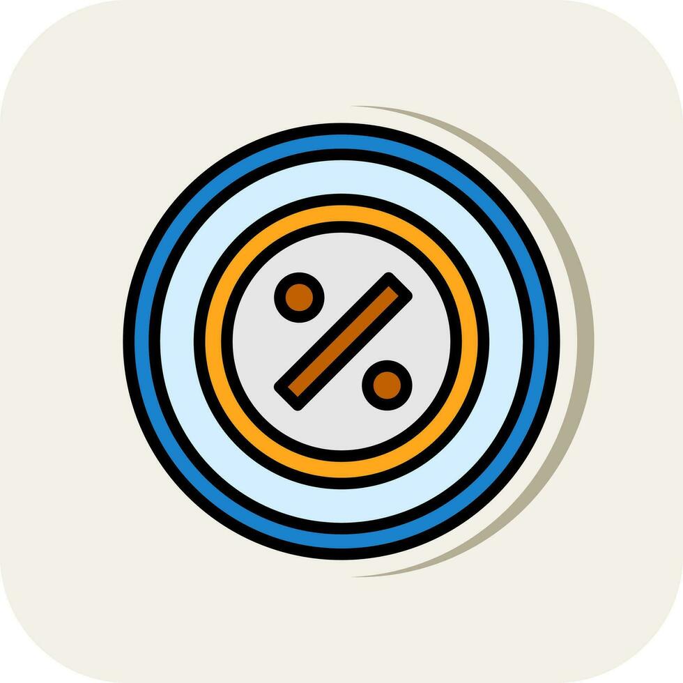 Percentage Vector Icon Design