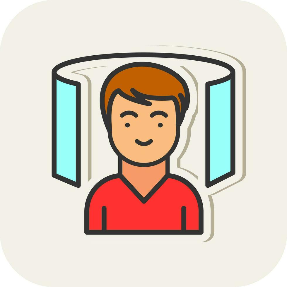 Virtual Tour Vector Icon Design