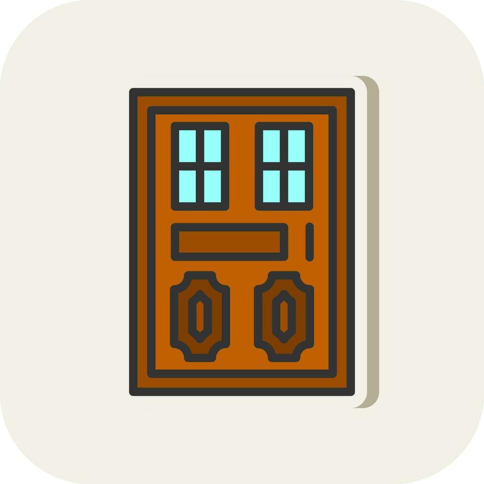 Door Vector Icon Design