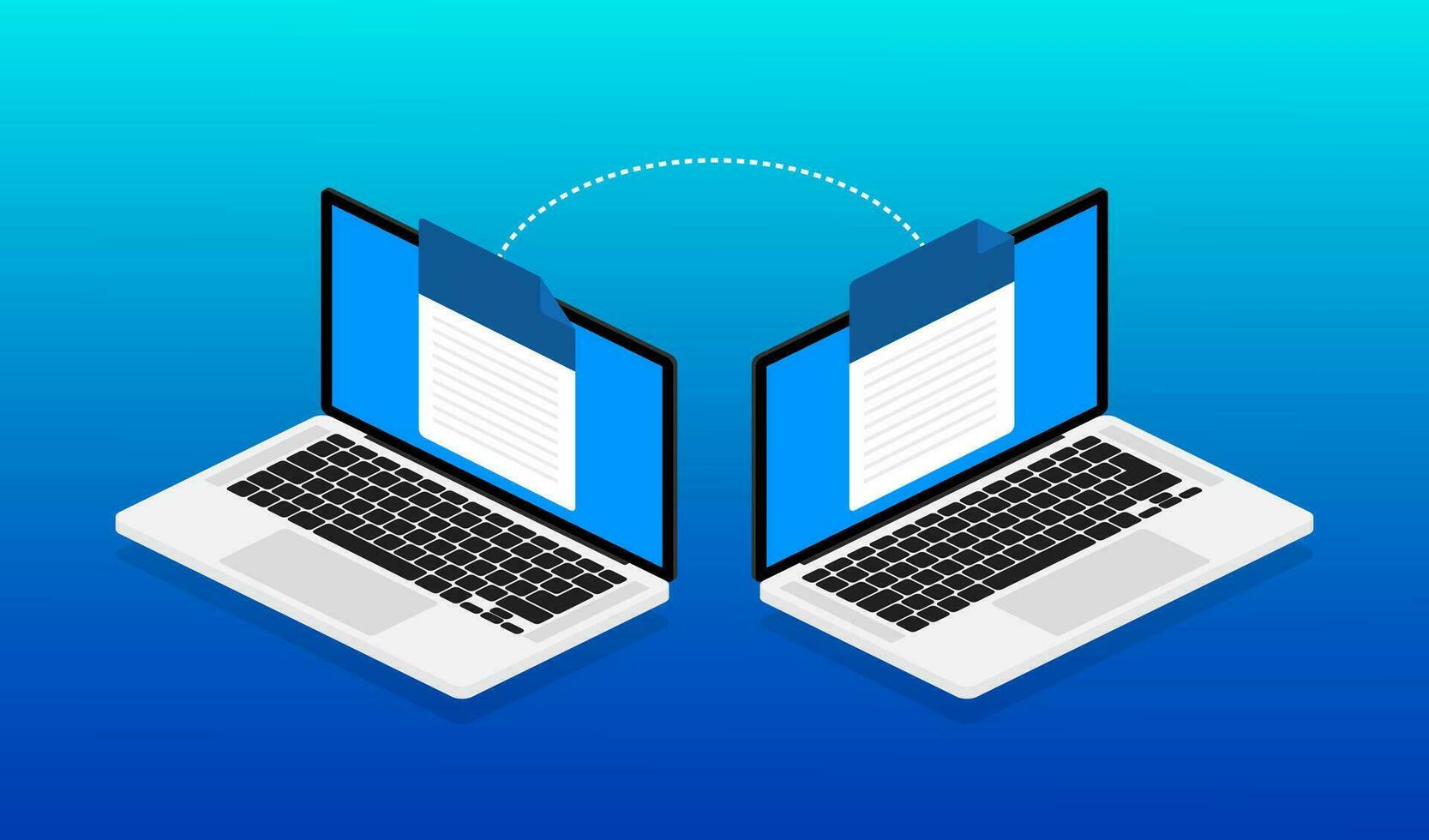 Flat mock up laptop for web site design. Awesome mock up laptop, great design for any purposes. vector
