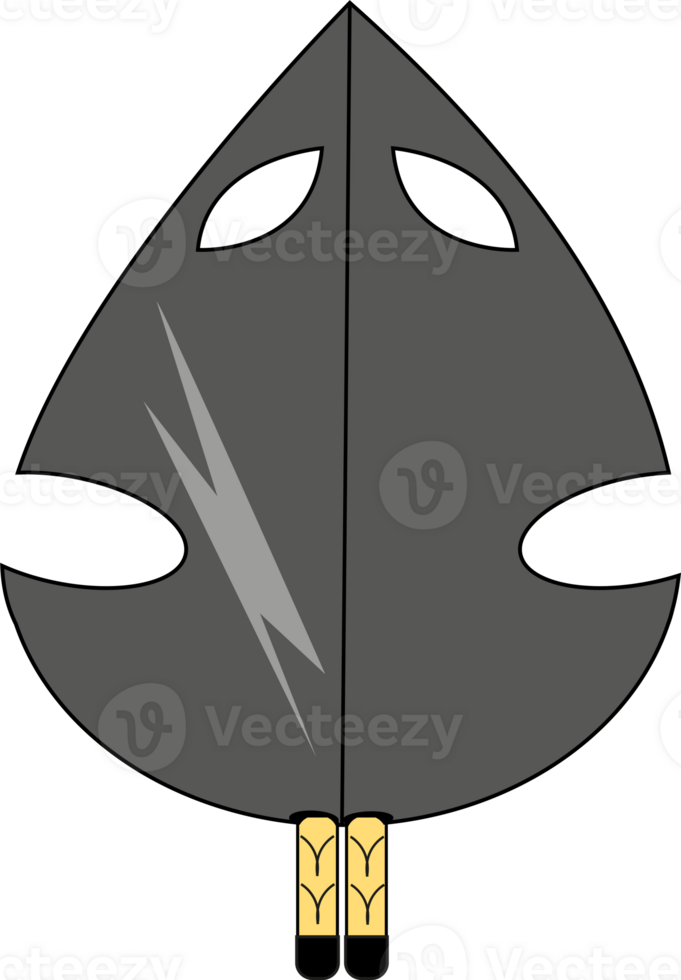 Vector illustration of a dagger, sword. png