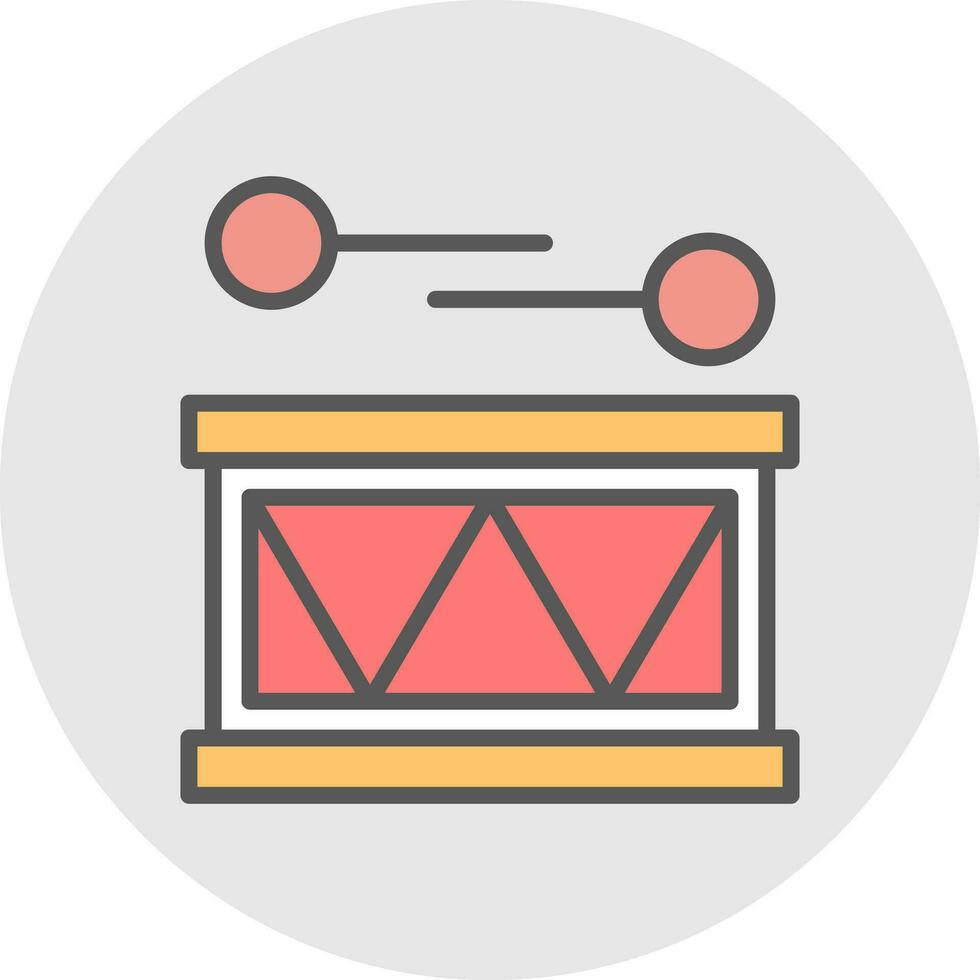 Drum Vector Icon Design