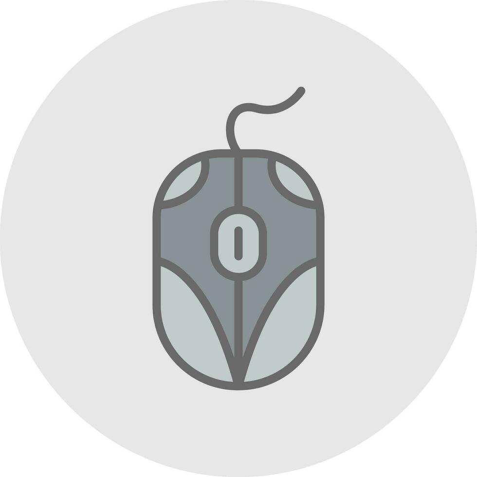 Computer Mouse Vector Icon Design