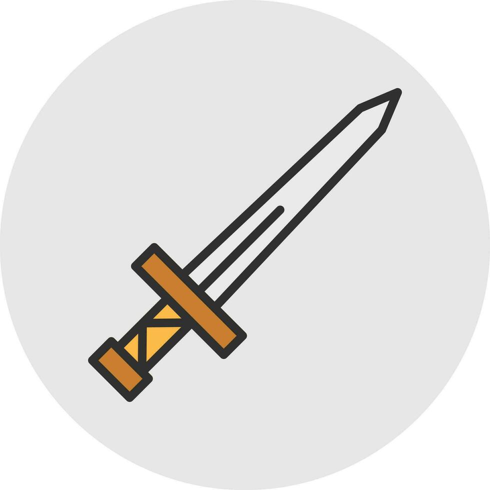 Sword Vector Icon Design