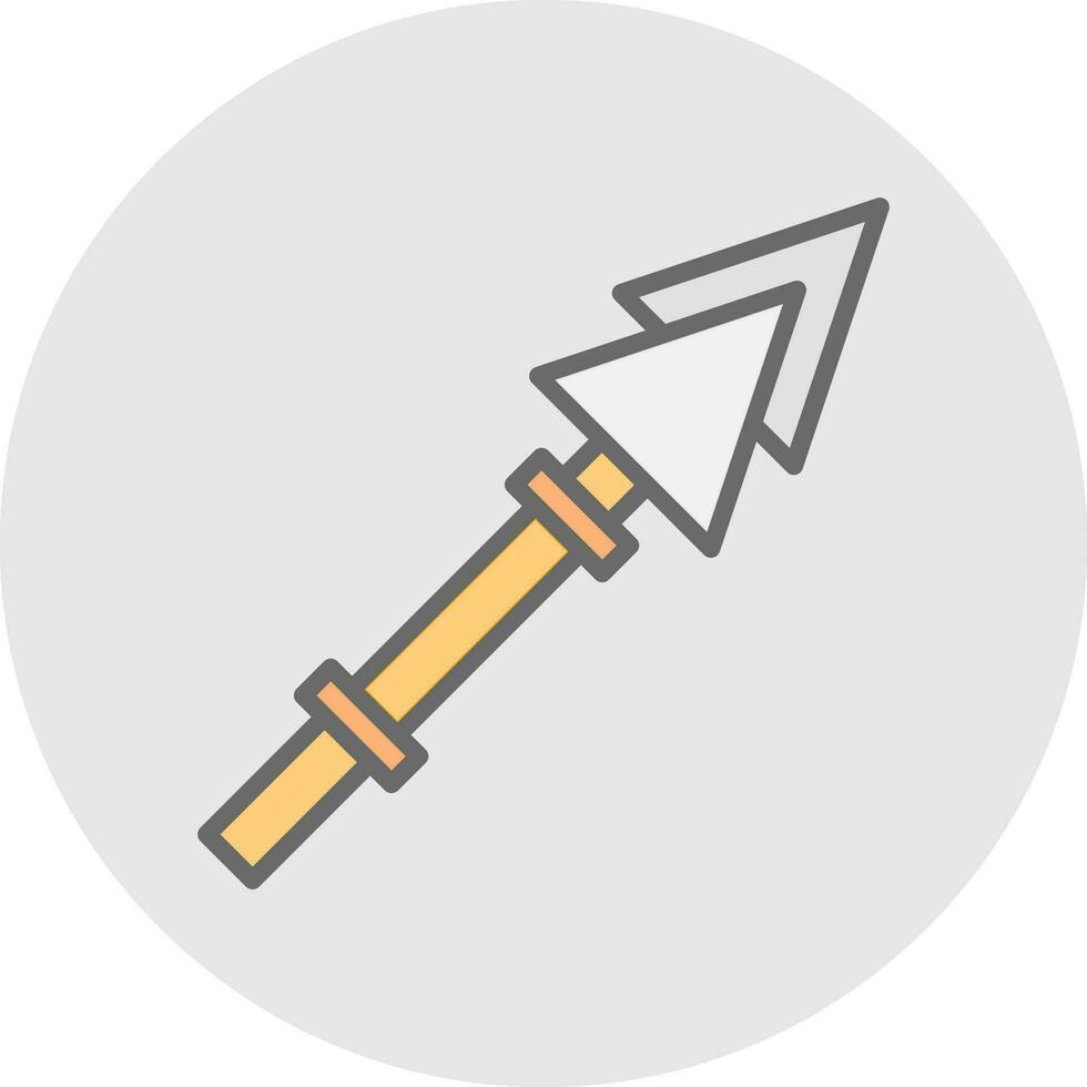 Lance Vector Icon Design