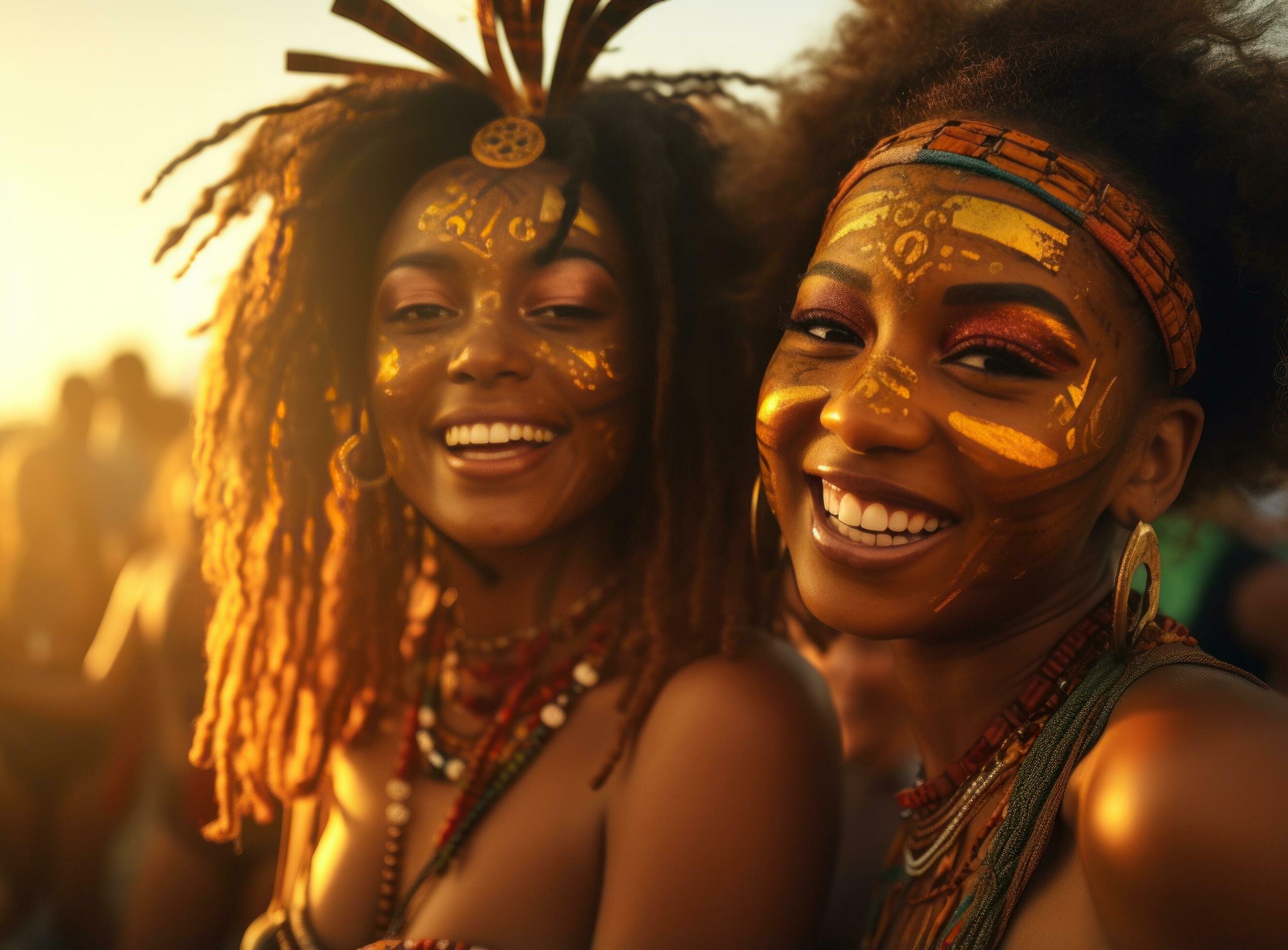 Girl with feathers dressed up at carnival 27672490 Stock Photo at Vecteezy