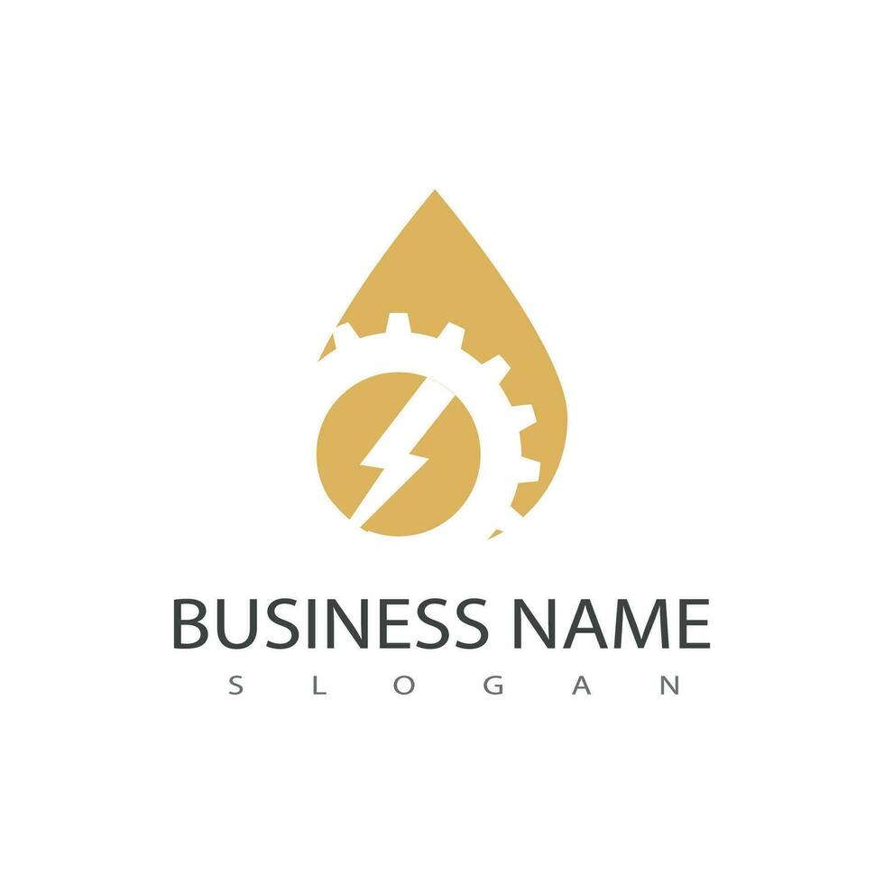 Plumbing logo vector design business template element design
