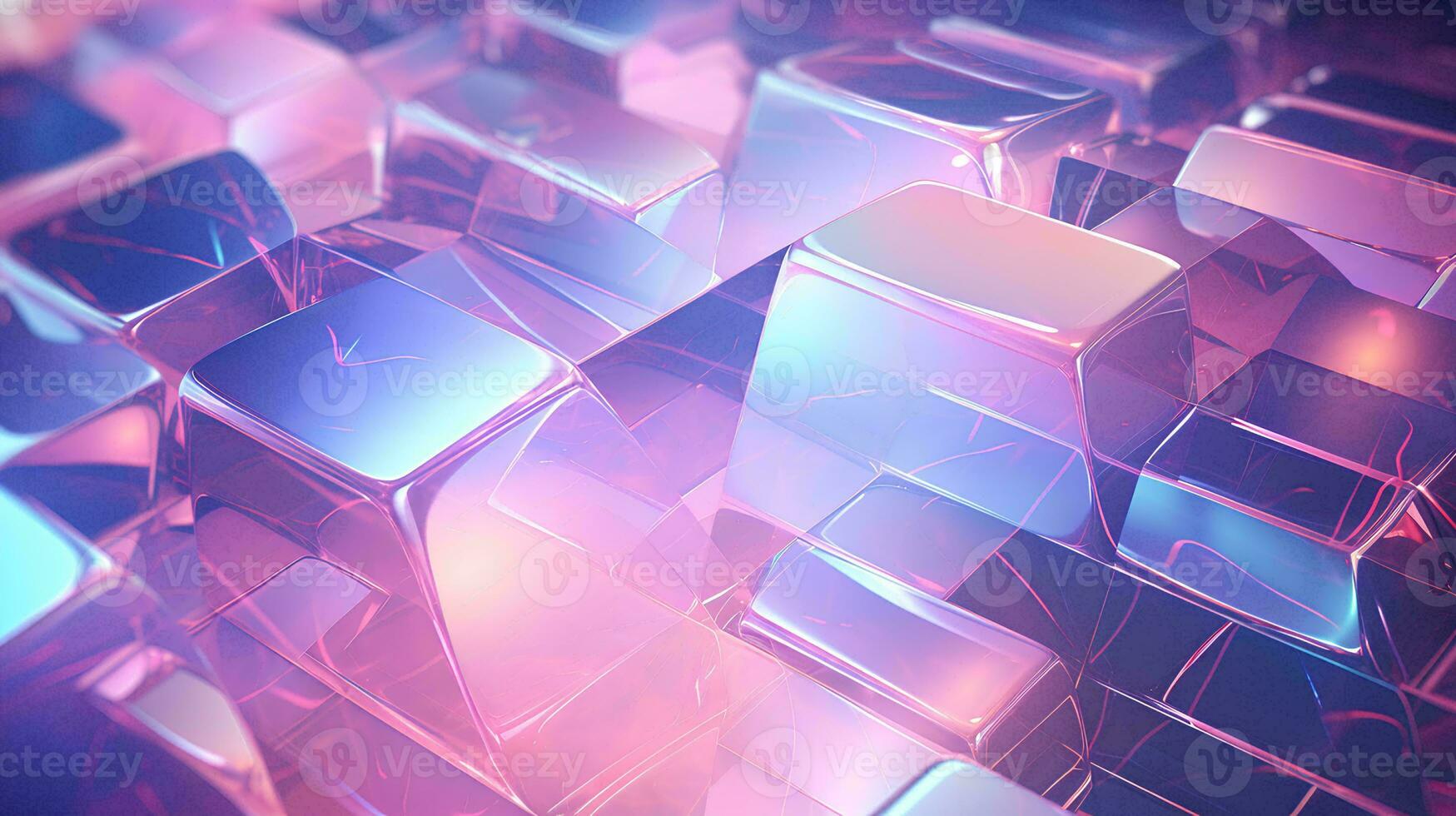 Holographic futuristic background. photo