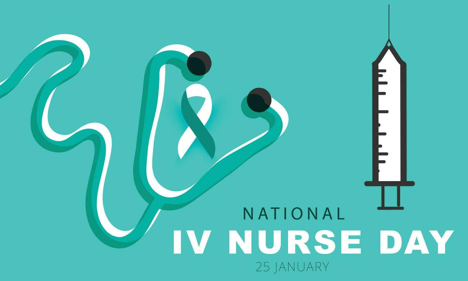 National IV Nurse day. background, banner, card, poster, template. Vector illustration.