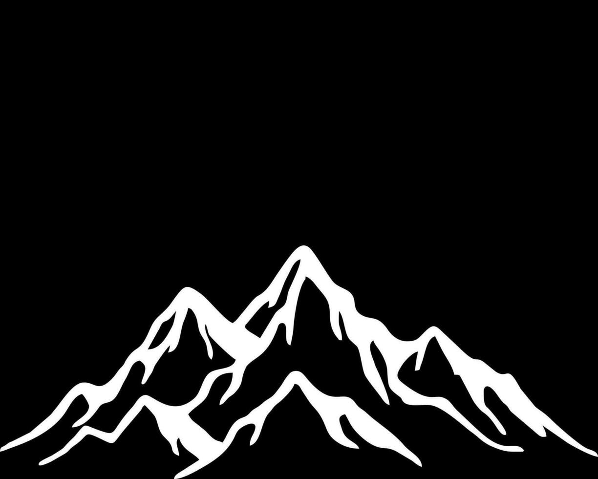 montañas vector diseño
