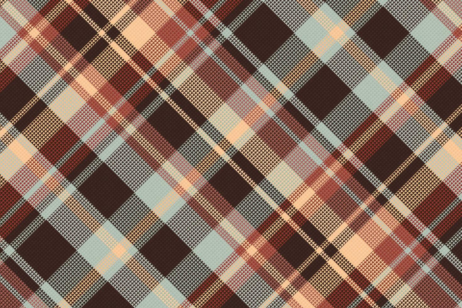 Tartan or plaid winter color pattern. vector