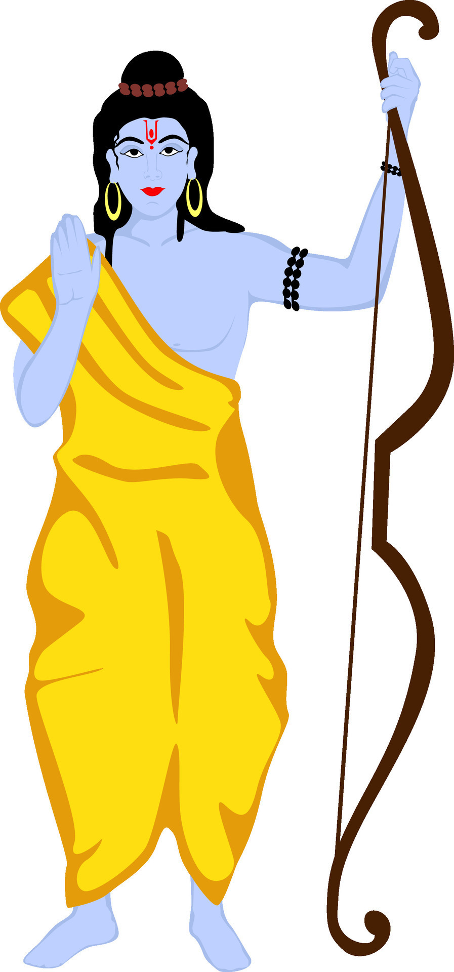Hindu Mythological Lord Rama In Blessing Pose 27680652 Vector Art At hindu-mythological-lord-rama-in-blessing-pose-27680652-vector-art-at