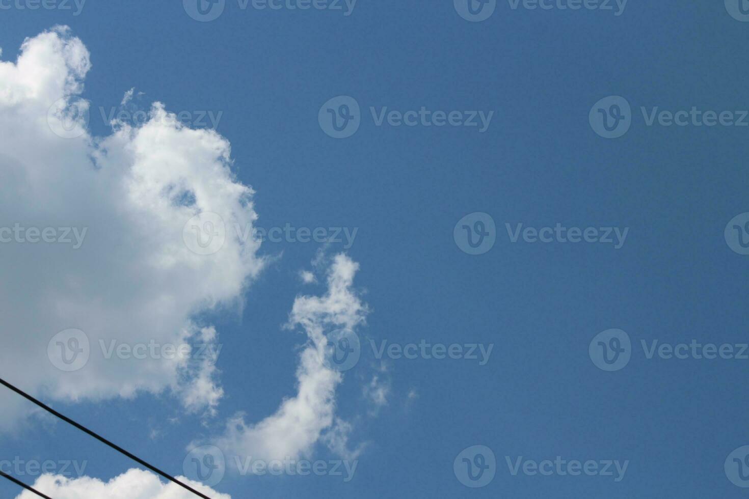 White clouds on the blue sky perfect for the background photo