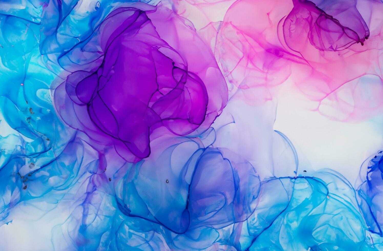 Colorful alcohol ink abstract background photo