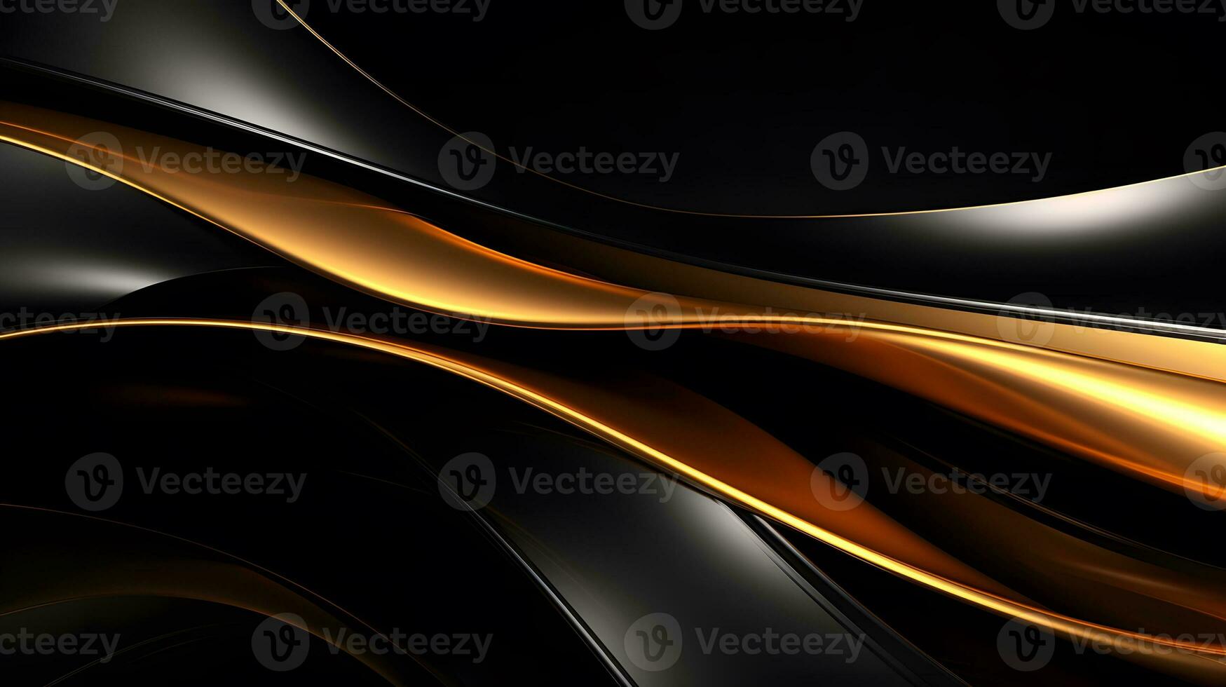 abstract background black and gold lines photo