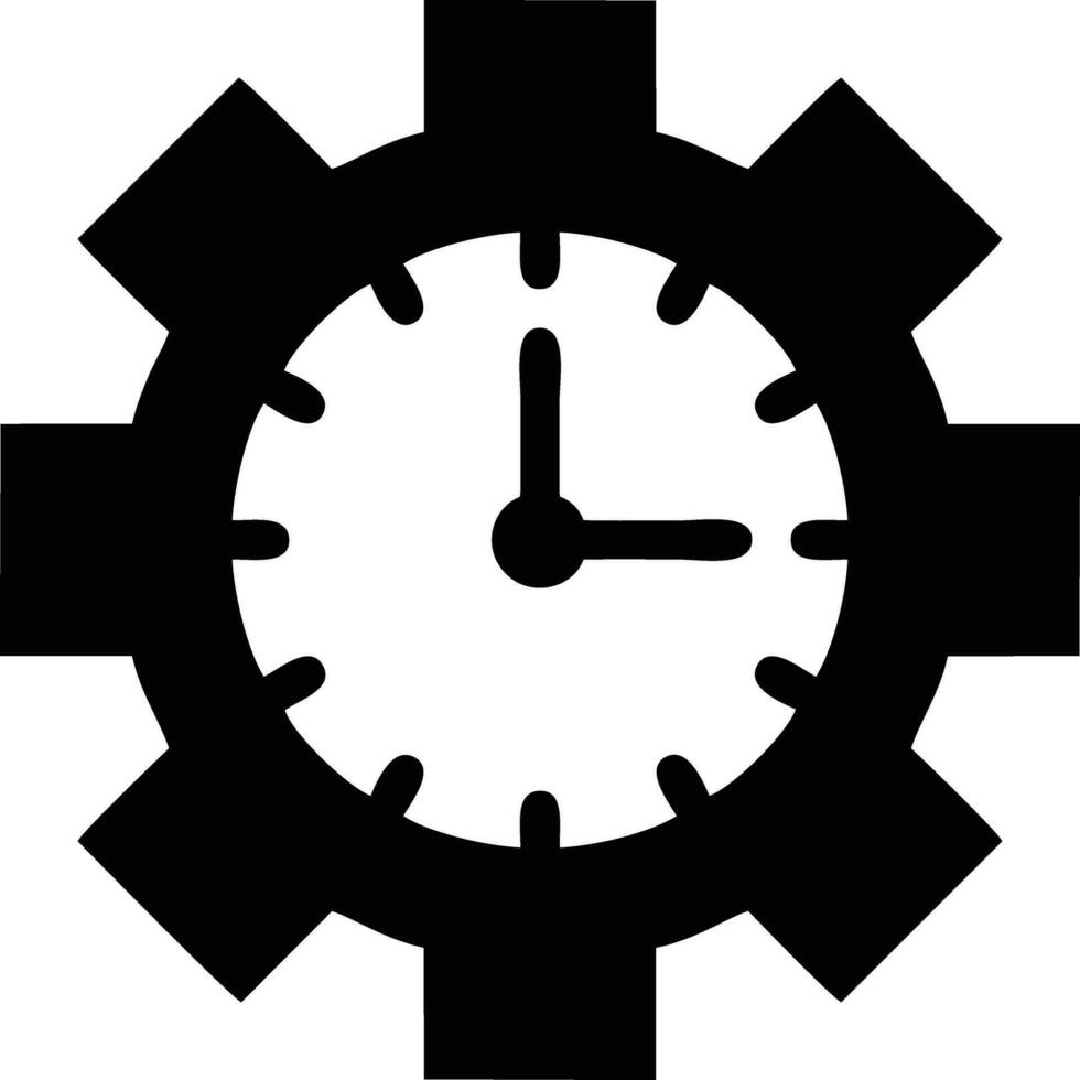 Clock icon symbol design image. Illustration of the alarm watch time isolated vector image. EPS 10
