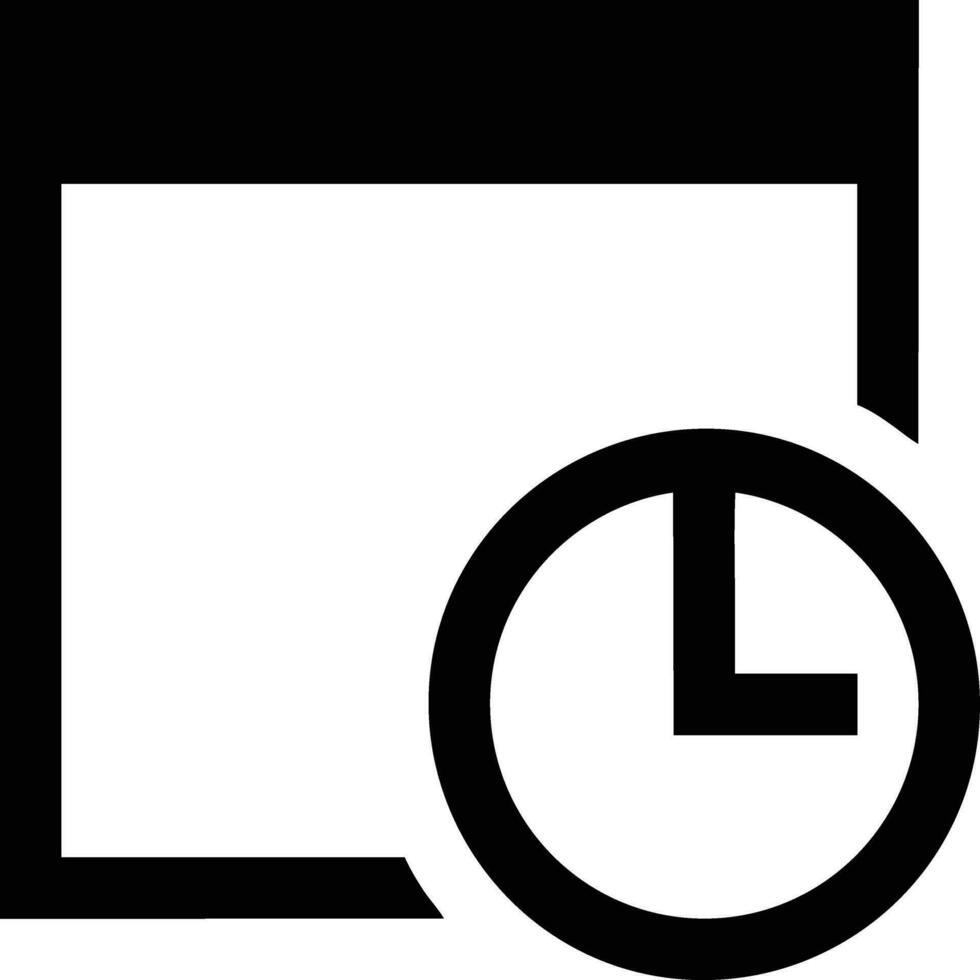 Clock icon symbol design image. Illustration of the alarm watch time isolated vector image. EPS 10