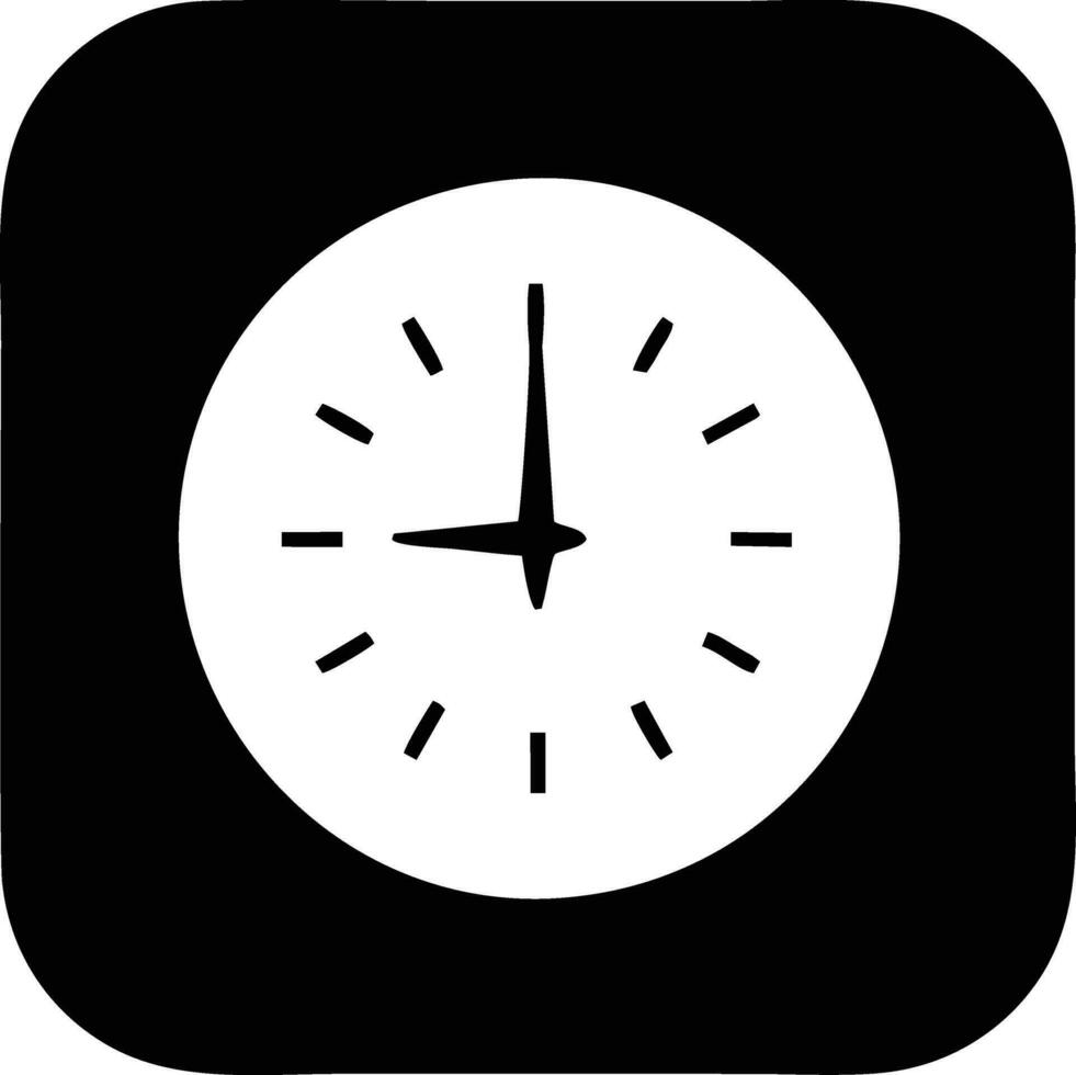 Clock icon symbol design image. Illustration of the alarm watch time isolated vector image. EPS 10