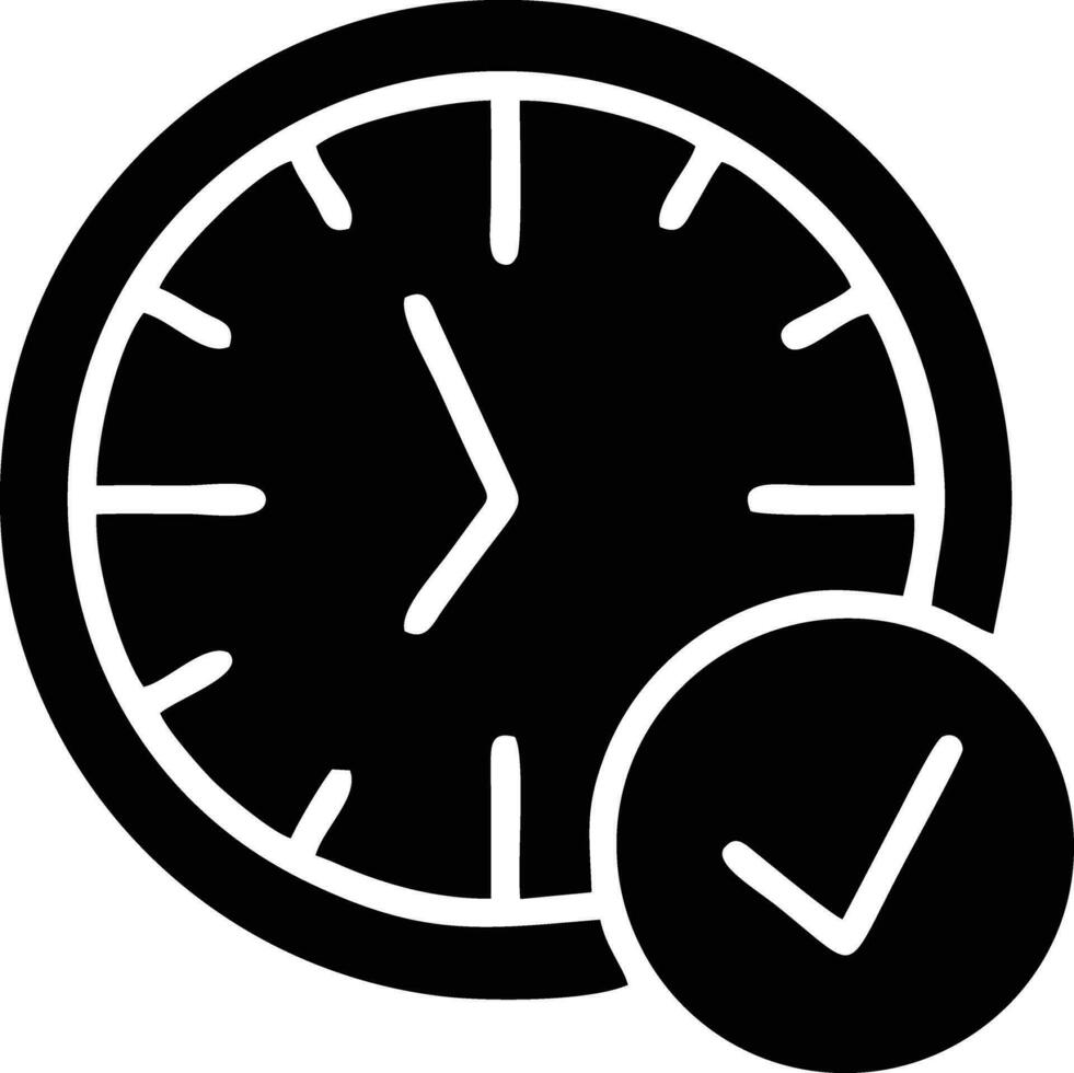 Clock icon symbol design image. Illustration of the alarm watch time isolated vector image. EPS 10