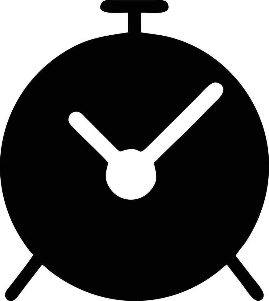 reloj icono símbolo diseño imagen. ilustración de el alarma reloj hora aislado vector imagen. eps 10