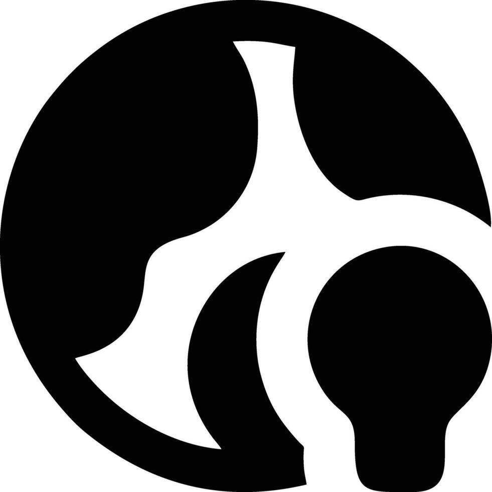 globo planeta tierra icono símbolo imagen vector