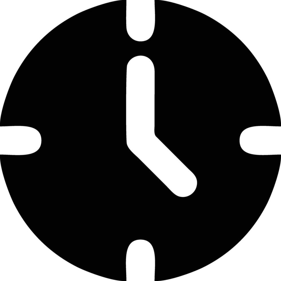 Clock icon symbol design image. Illustration of the alarm watch time isolated vector image. EPS 10