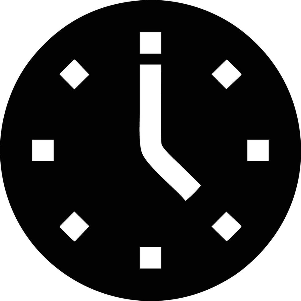 Clock icon symbol design image. Illustration of the alarm watch time isolated vector image. EPS 10