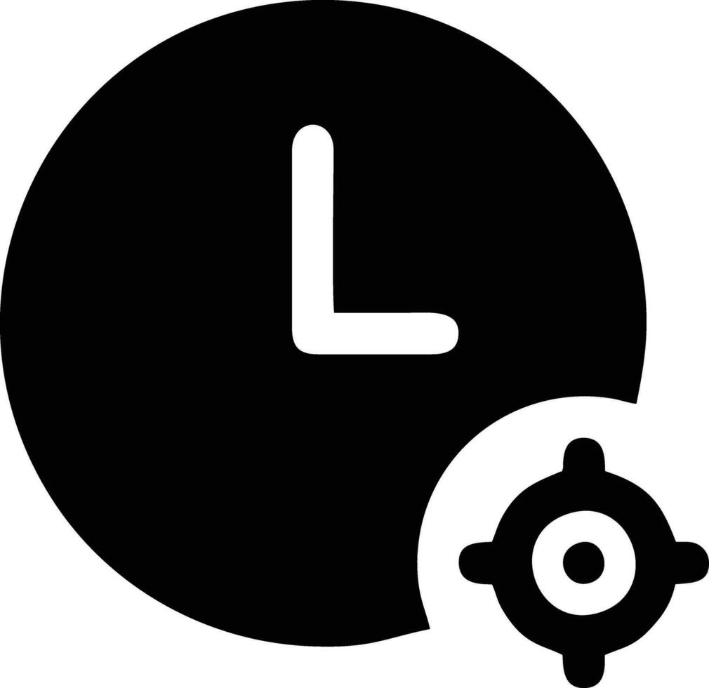 Clock icon symbol design image. Illustration of the alarm watch time isolated vector image. EPS 10