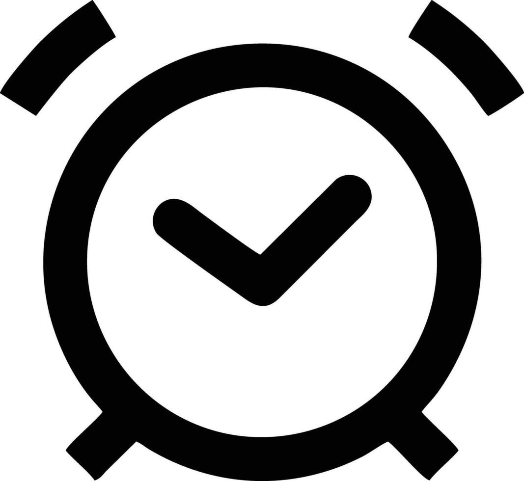 Clock icon symbol design image. Illustration of the alarm watch time isolated vector image. EPS 10