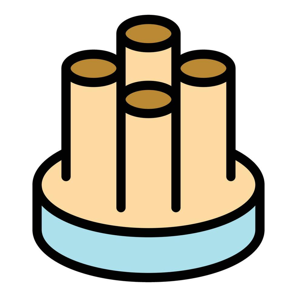 Broadband fiber icon vector flat