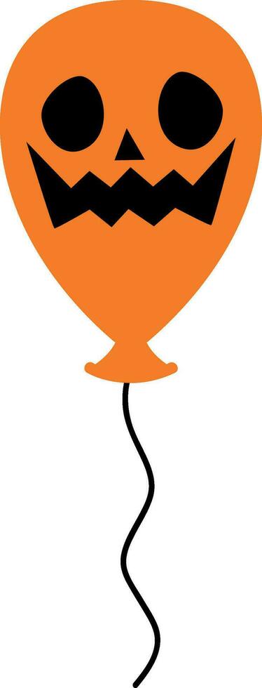 Ball pumpkin for decoration and design. vector