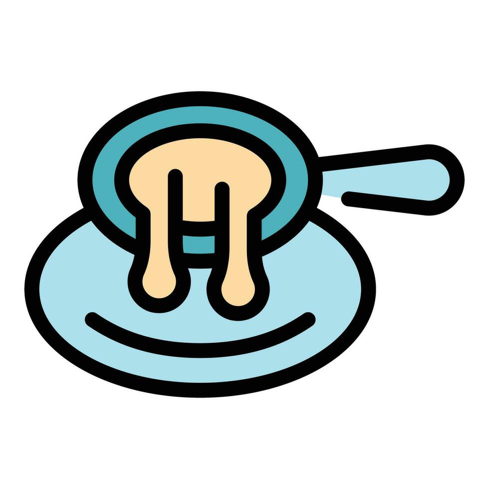 Copper coffee pot icon vector flat