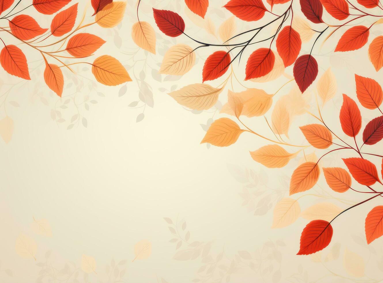 Autumn leaves background photo