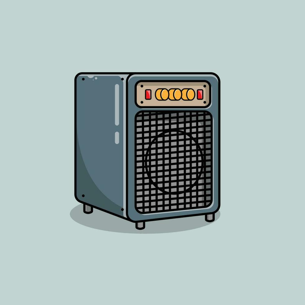 The Illustration of Sound System Item vector