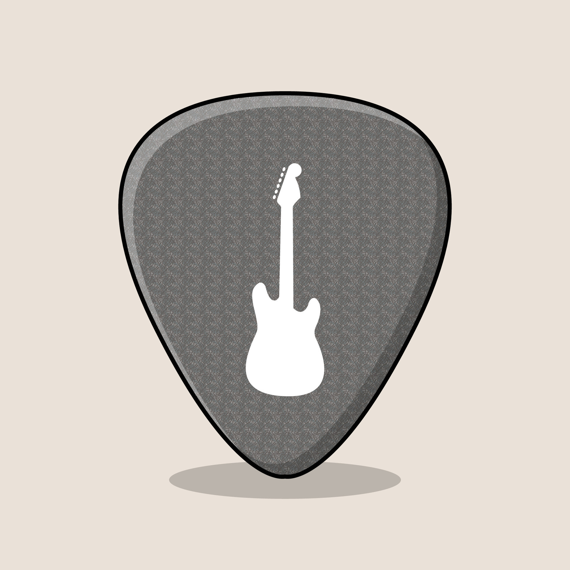 The Illustration of Guitar Pick 27685301 Vector Art at Vecteezy