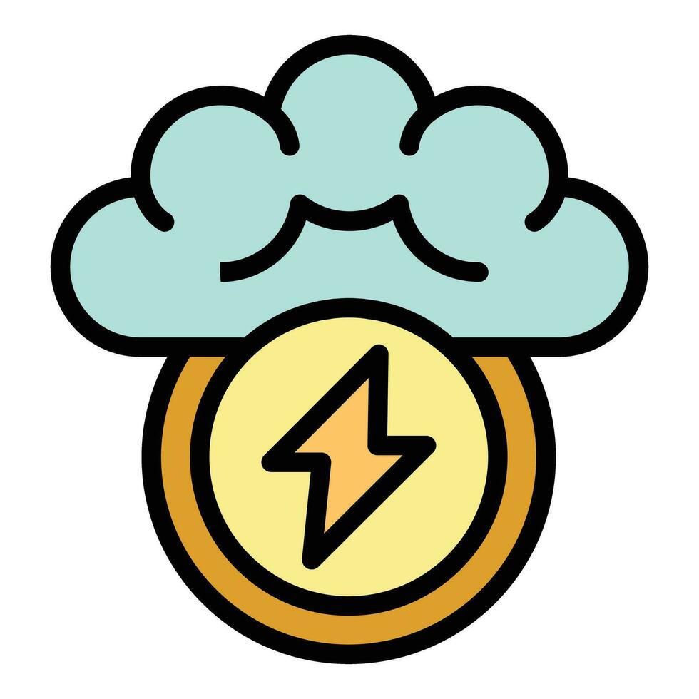 Skill up brainstorming icon vector flat