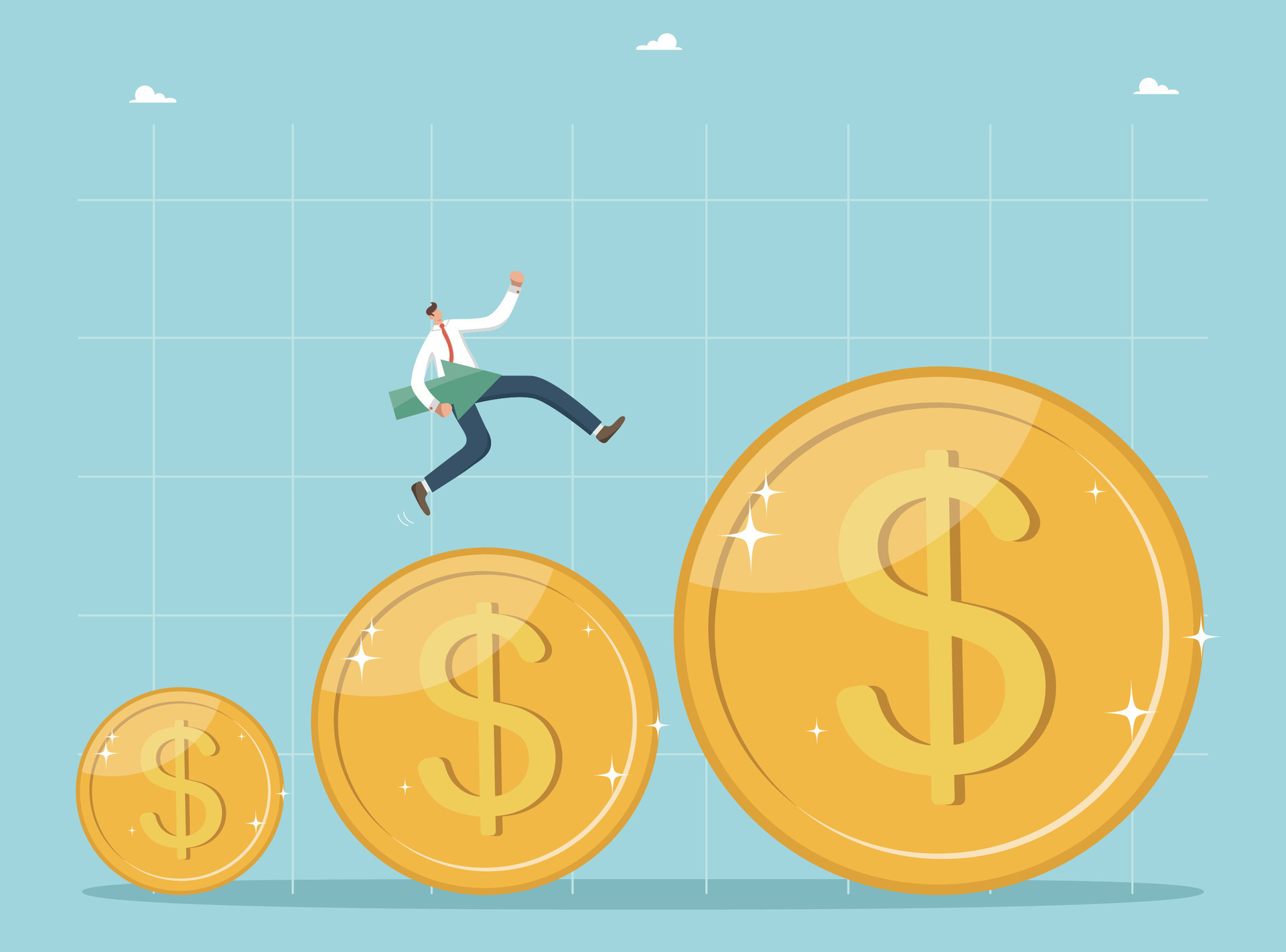 Increase In Income And Wages Financial Growth And Enrichment Increase increase-in-income-and-wages-financial-growth-and-enrichment-increase