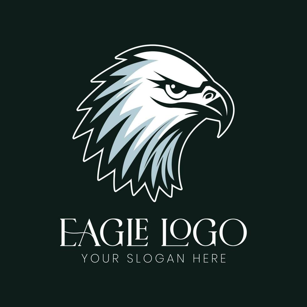 Eagle Logo vector Stock Illustration, Eagle Mascot Logo