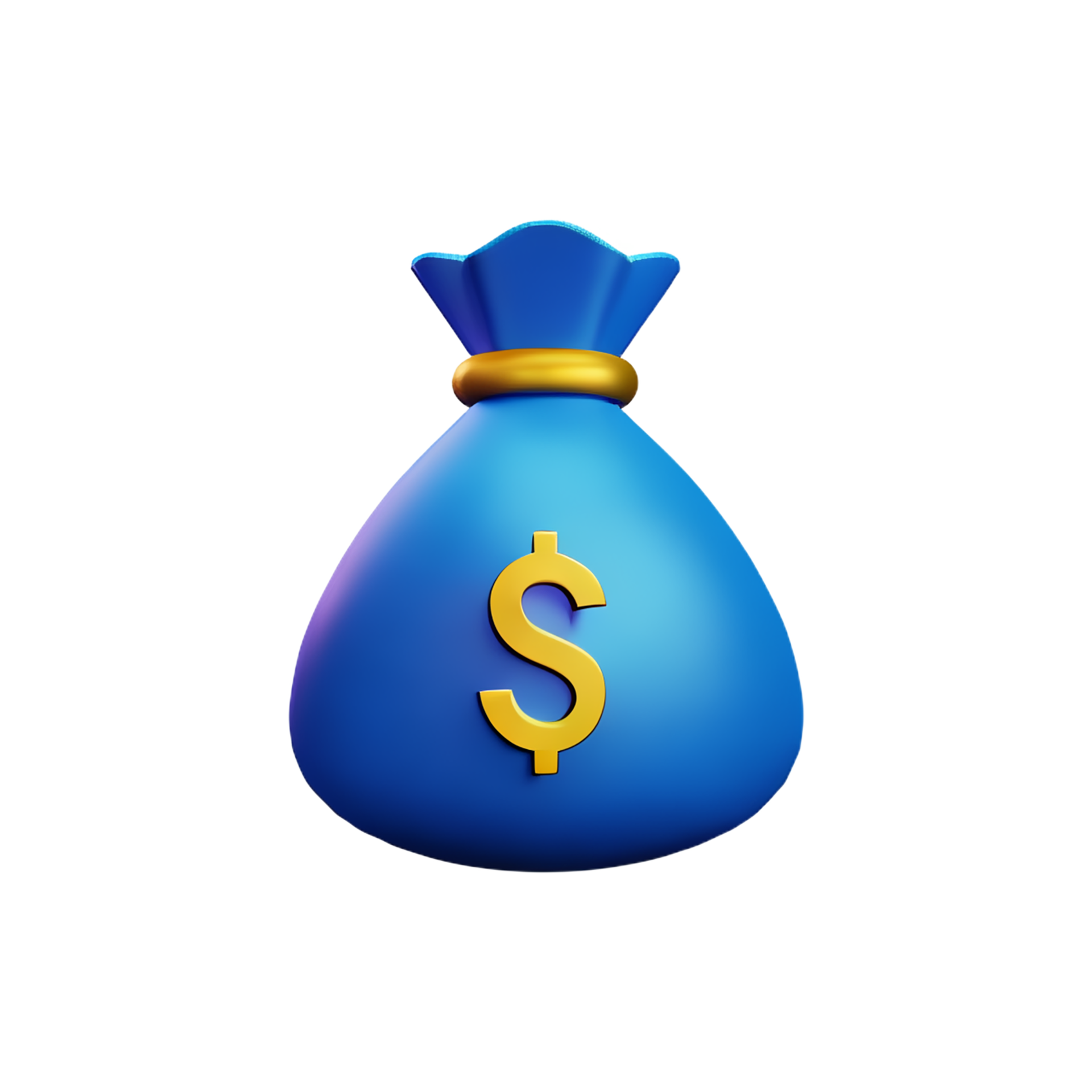 money bag icon on transparent background 27687905 PNG