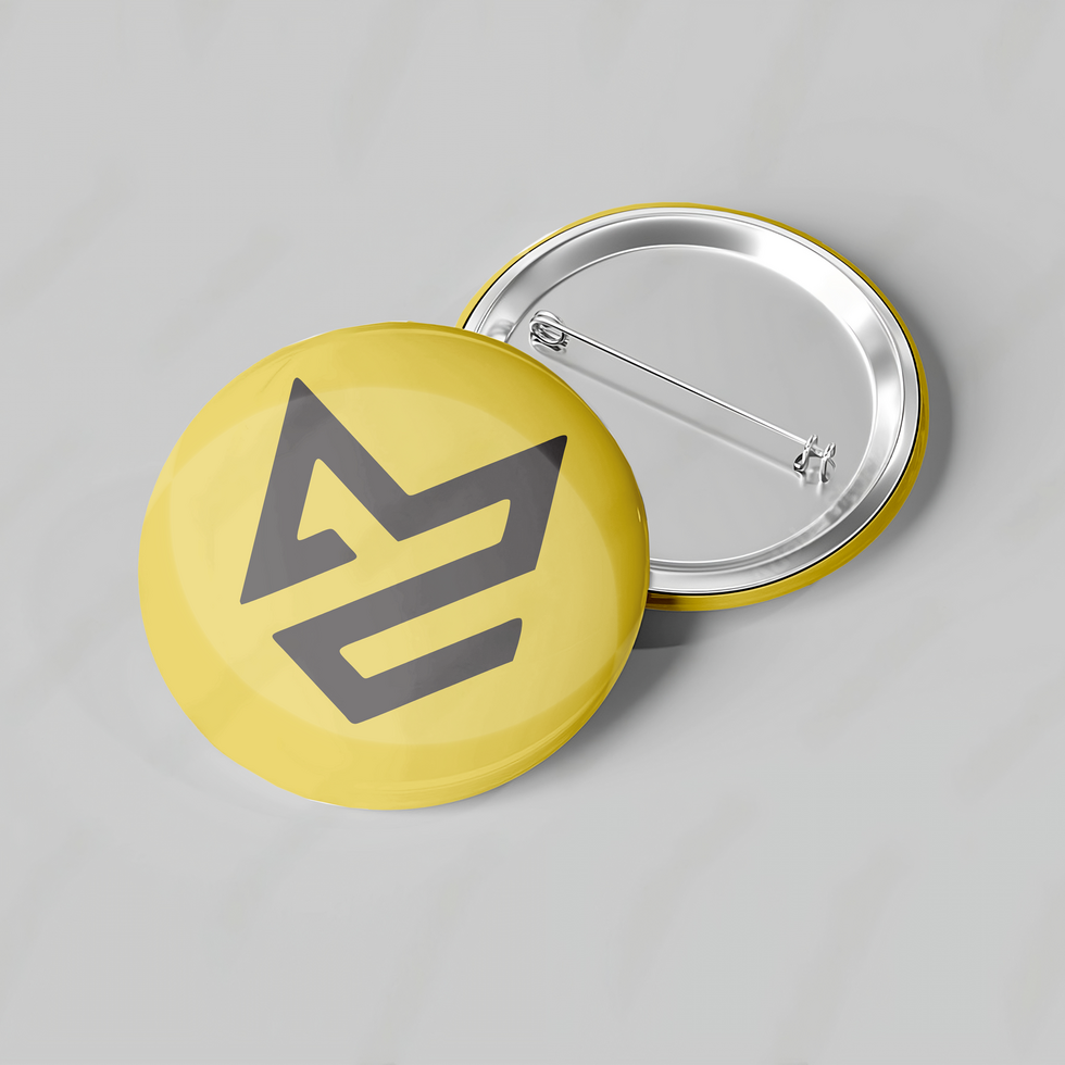 BUTTON PIN REALISTIC MOCKUP PSD