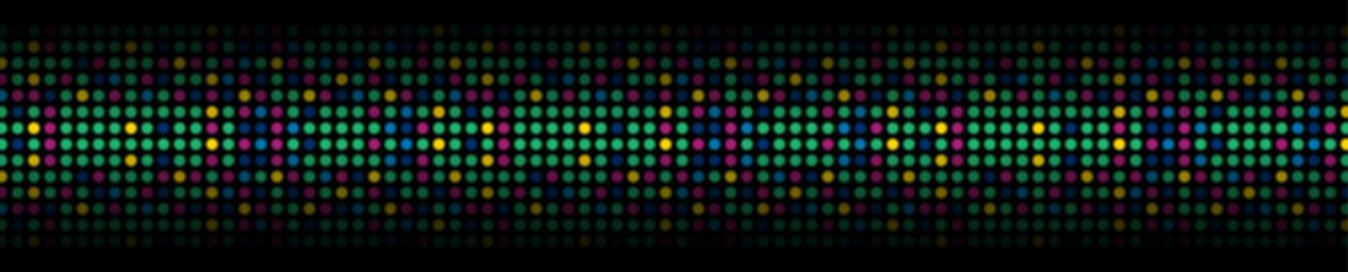 Colorful abstract shiny light circles web header banner vector