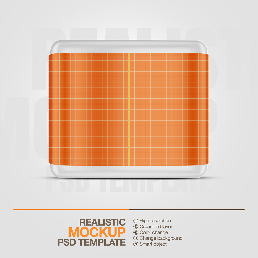 Realistic soap bar mock up product template psd